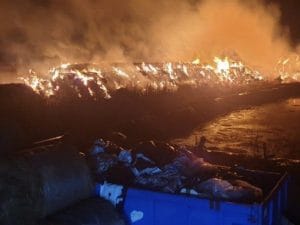 Foto dei vigili del fuoco