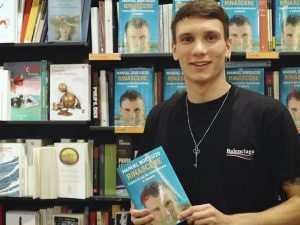 Manuel Bortuzzo presenta il suo libro ’Rinascere’