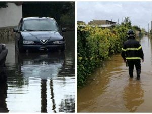 Allagamenti oggi in provincia di Latina