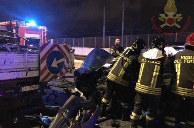 Incidente sulla Tangenziale – foto di repertorio
