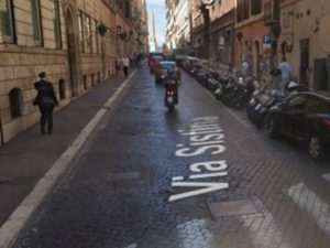 Via Sistina (Google Maps)