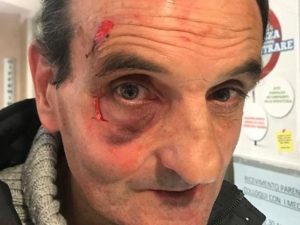 Roberto Chiacchierini, il tassista aggredito