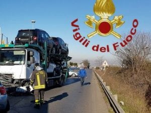 Incidente sulla via Casilina,