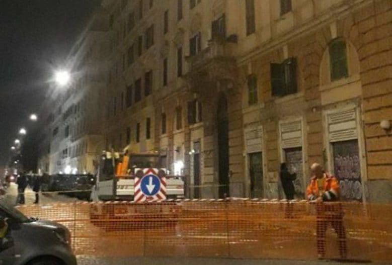 Sgomberato un palazzo di via Principe Amedeo all’Esquilino, Roma