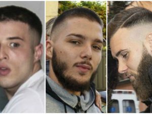 Da sinistra verso destra: Paolo Pirino, Valerio Del Grosso e Marcello De Propris