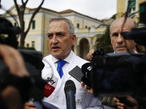 Francesco Vaia, direttore sanitario dell’Istituto Spallanzani–Covid Hospital