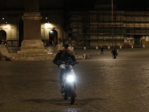 Coronavirus: le strade della capitale deserte