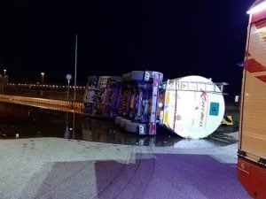 L’intervento dei vigili del fuoco
