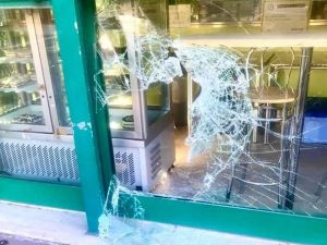 Furto in gelateria a Roma