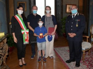 Virginia Raggi e il piccolo Dimitriy