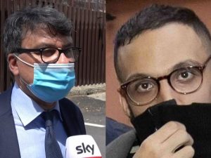 Giovanni Princi, a destra, e il suo avvocato