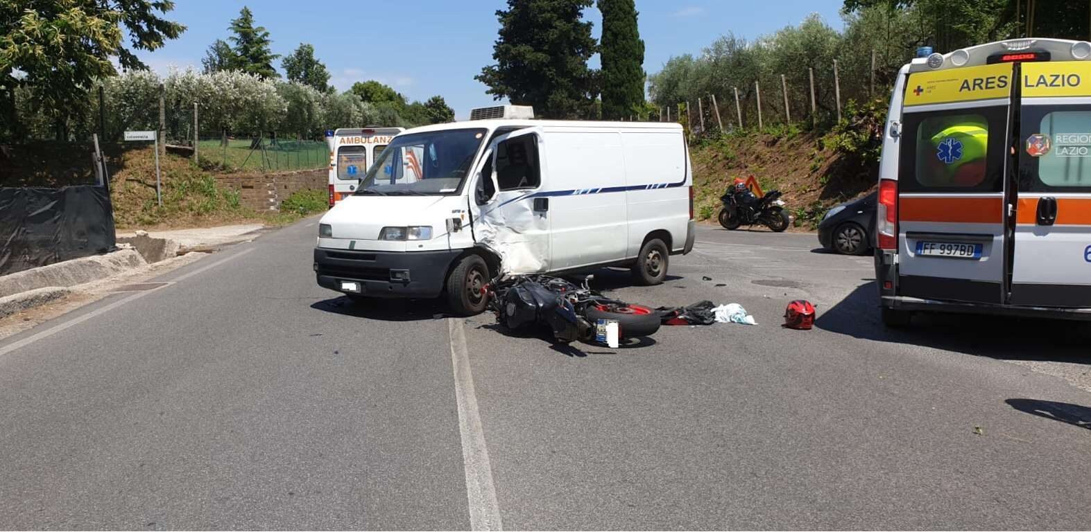 Incidente grave a Velletri – Foto Velletri Life