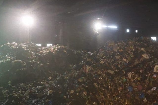 L’impianto Tmb di Rocca Cencia al collasso nel novembre del 2019