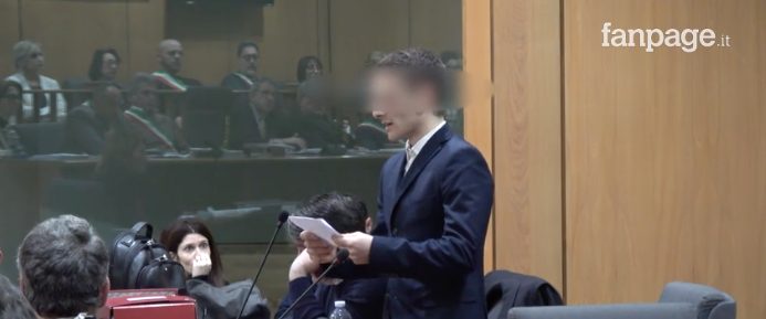 Federico Ciontoli depone in aula ( 8/01/2019)
