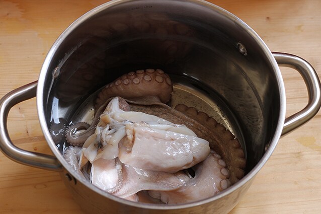 polpo nella pentola