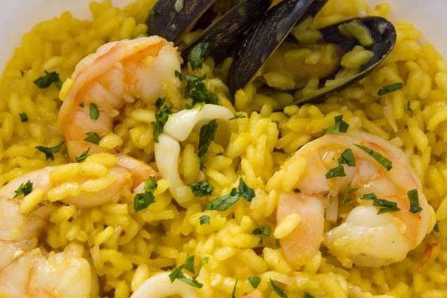 risotto-ai-frutti-di-mare-zafferano-ricetta
