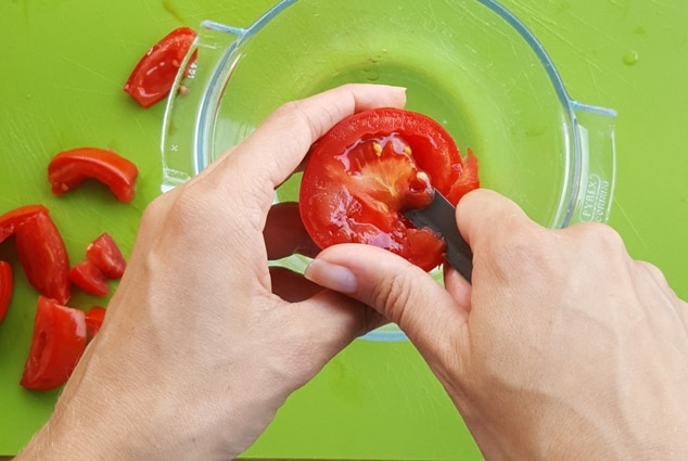 melanzane funghetto pomodoro