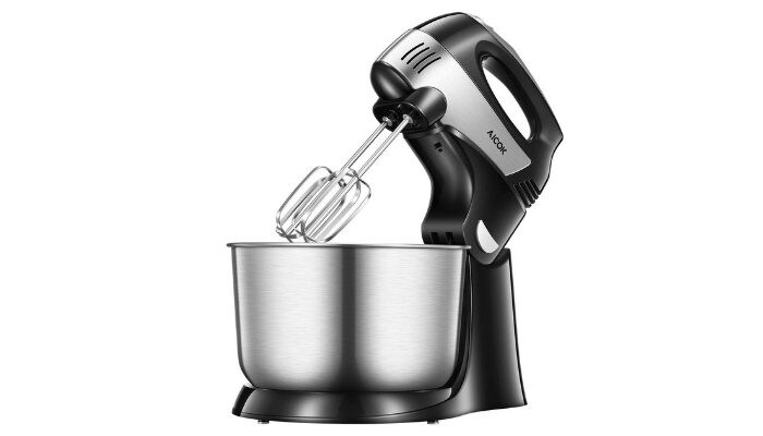 Aicok Sbattitore Elettrico 2 in 1 Impastatrice Planetaria
