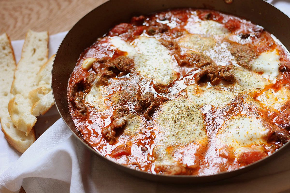 Carne alla pizzaiola
