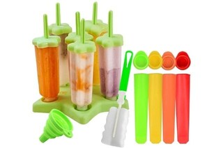 Stampo Per Ghiaccioli Ananas NOWON - 12 Cavità In Silicone Per Gelati Fai-da-Te Estivi