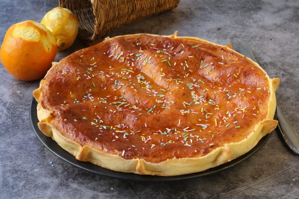 Torta pardula la ricetta del dolce sardo in versione maxi