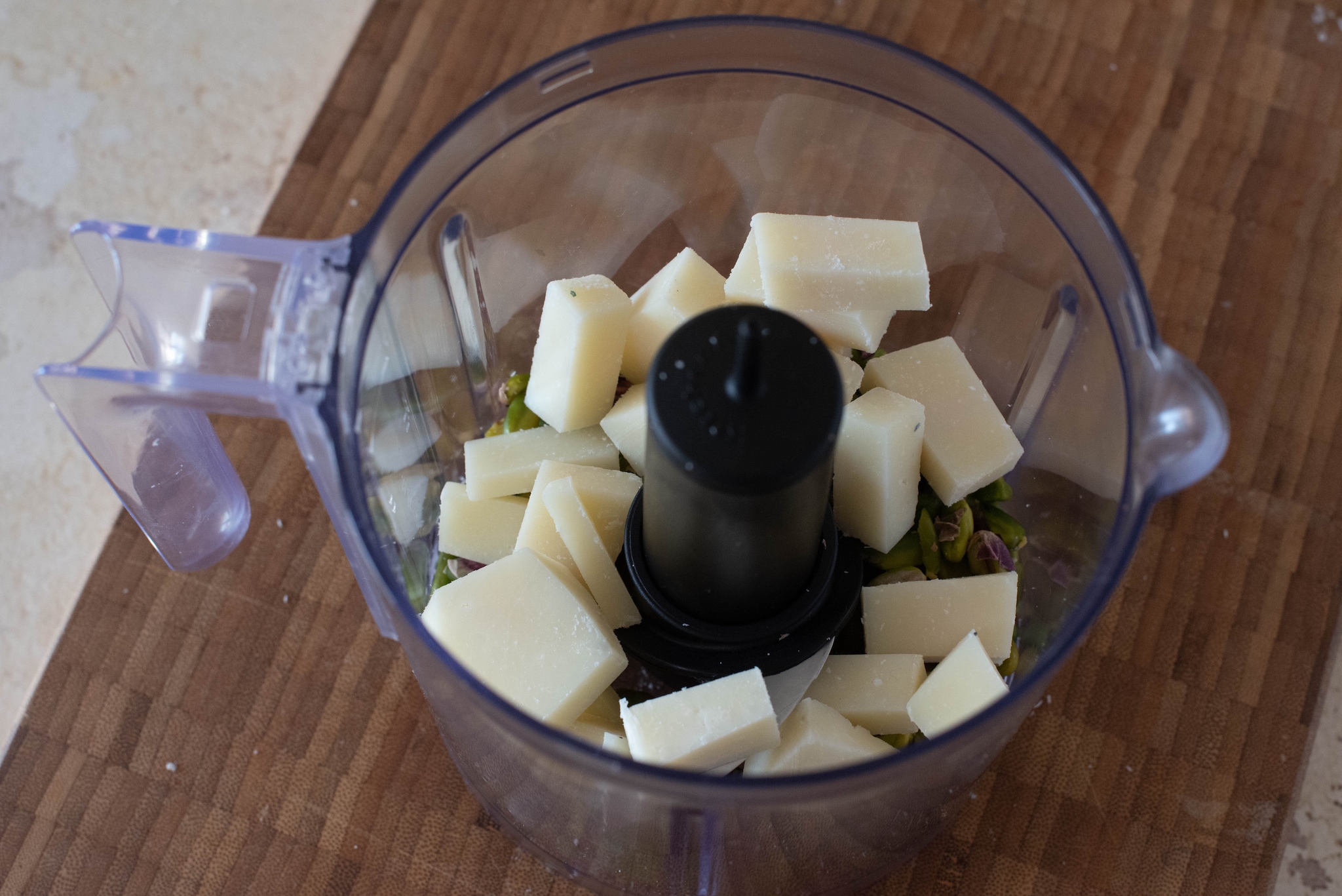 pasta pesto di pistacchi e