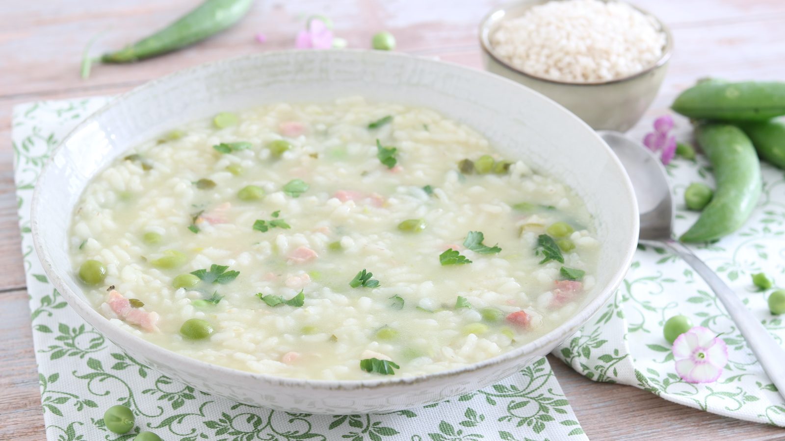 Risi e bisi la ricetta originale del primo piatto della tradizione