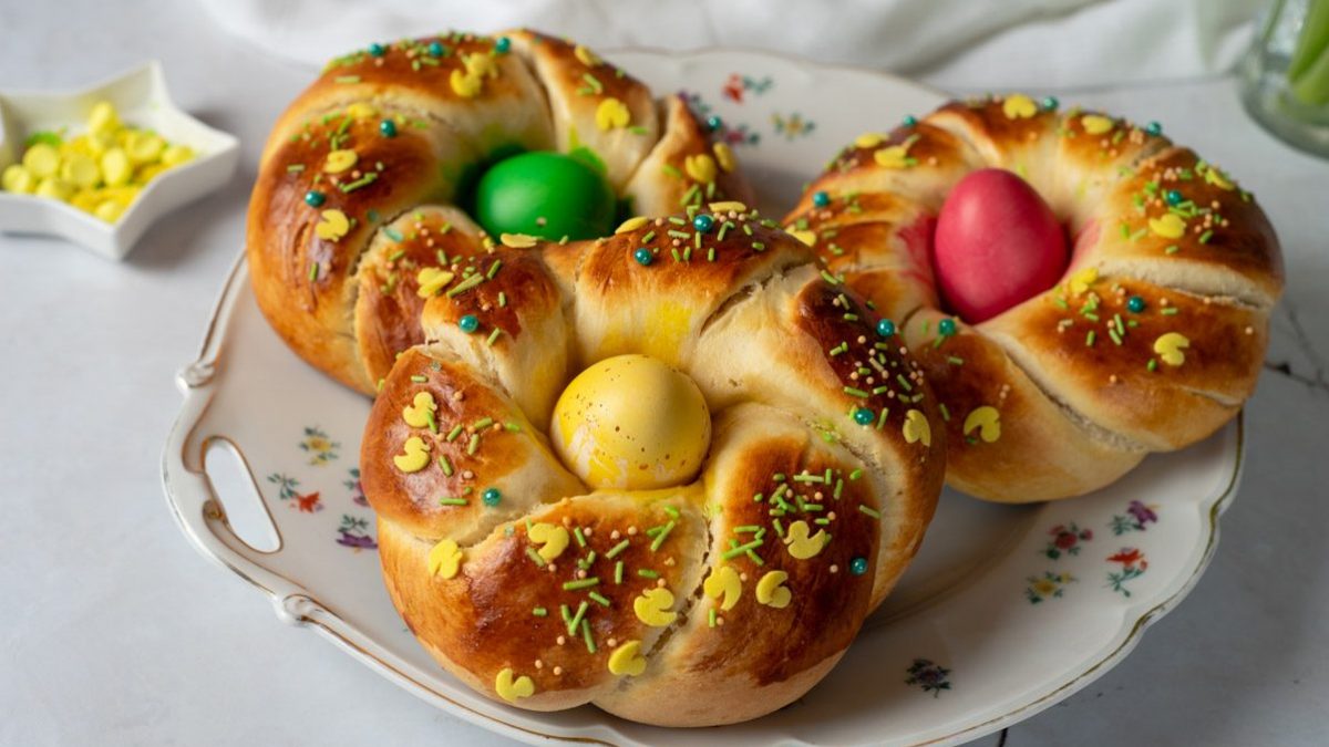Brioche di Pasqua la ricetta del lievitato soffice, ideale per la