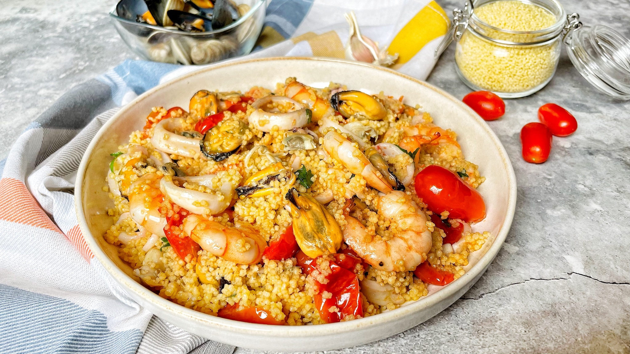 ricetta del cous cous di pesce