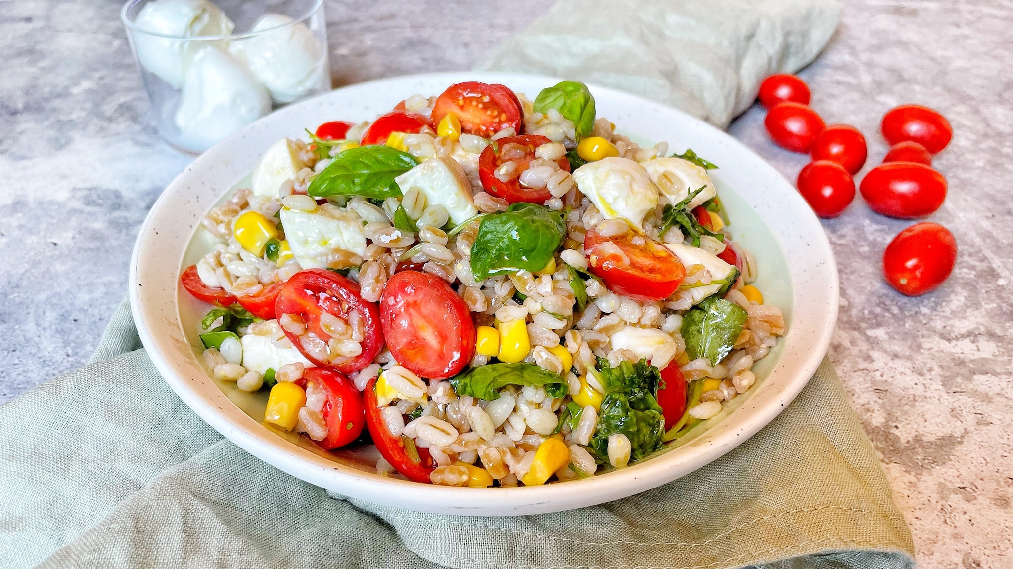 ricette di farro in insalata