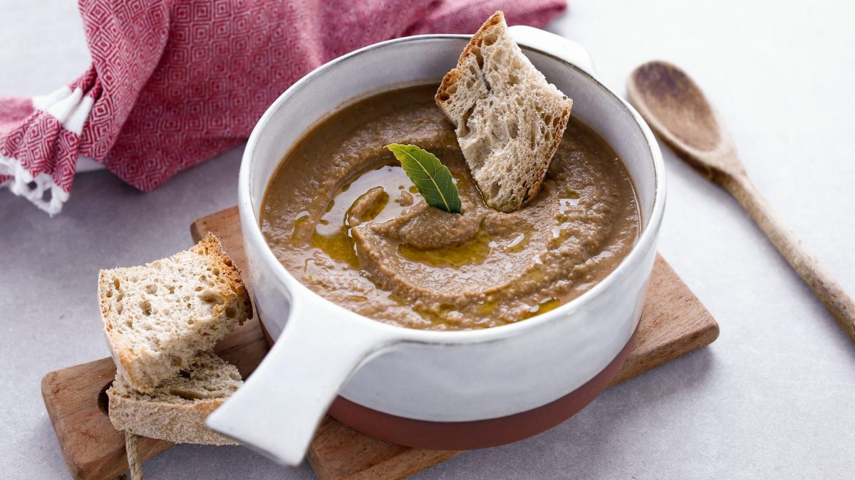 vellutata di lenticchie e patate