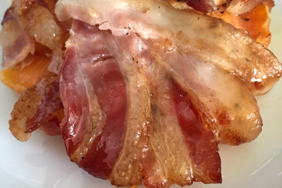 bacon cheddar tart
