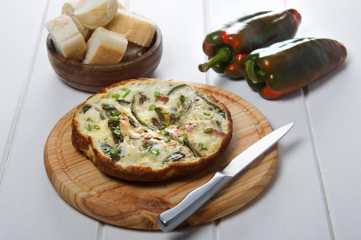 Green Chile Frittata