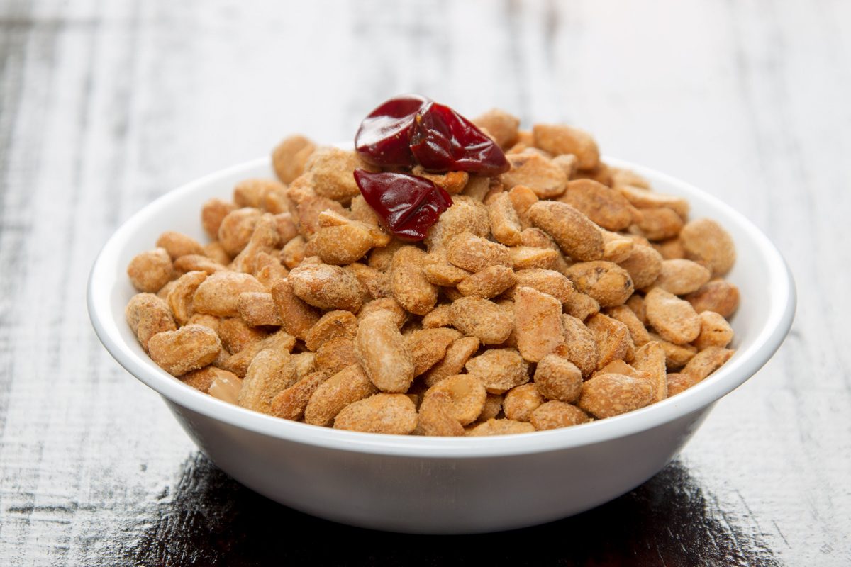 screaming hot peanuts