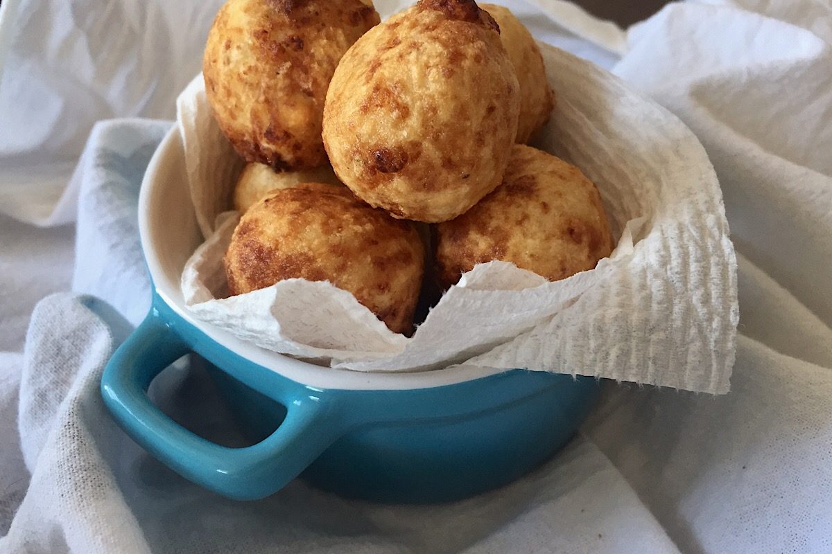 Cheese Balls the easy appetizer recipe for Greek tirokroketes