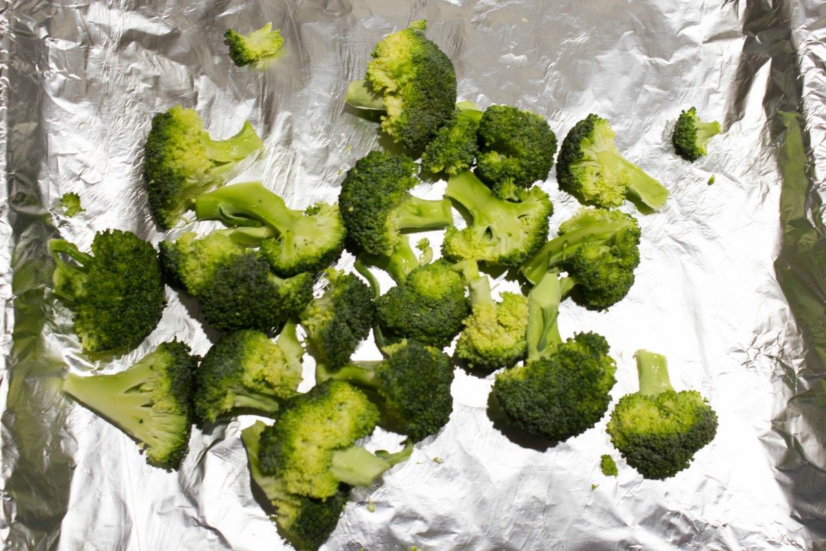 roasted garlic lemon broccoli