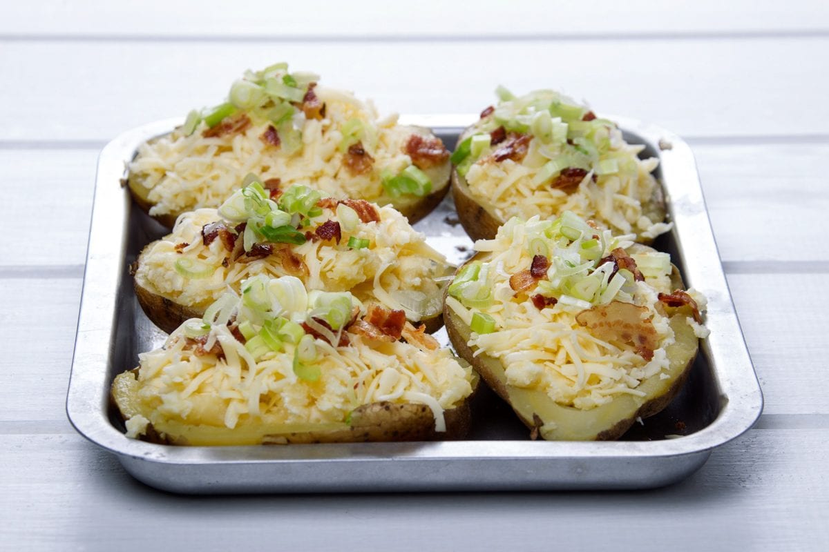 twice baked potatoes