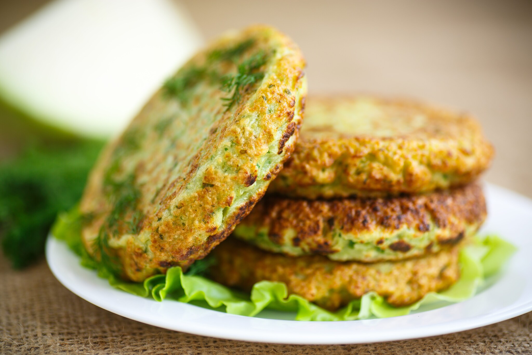 Zucchini burgers