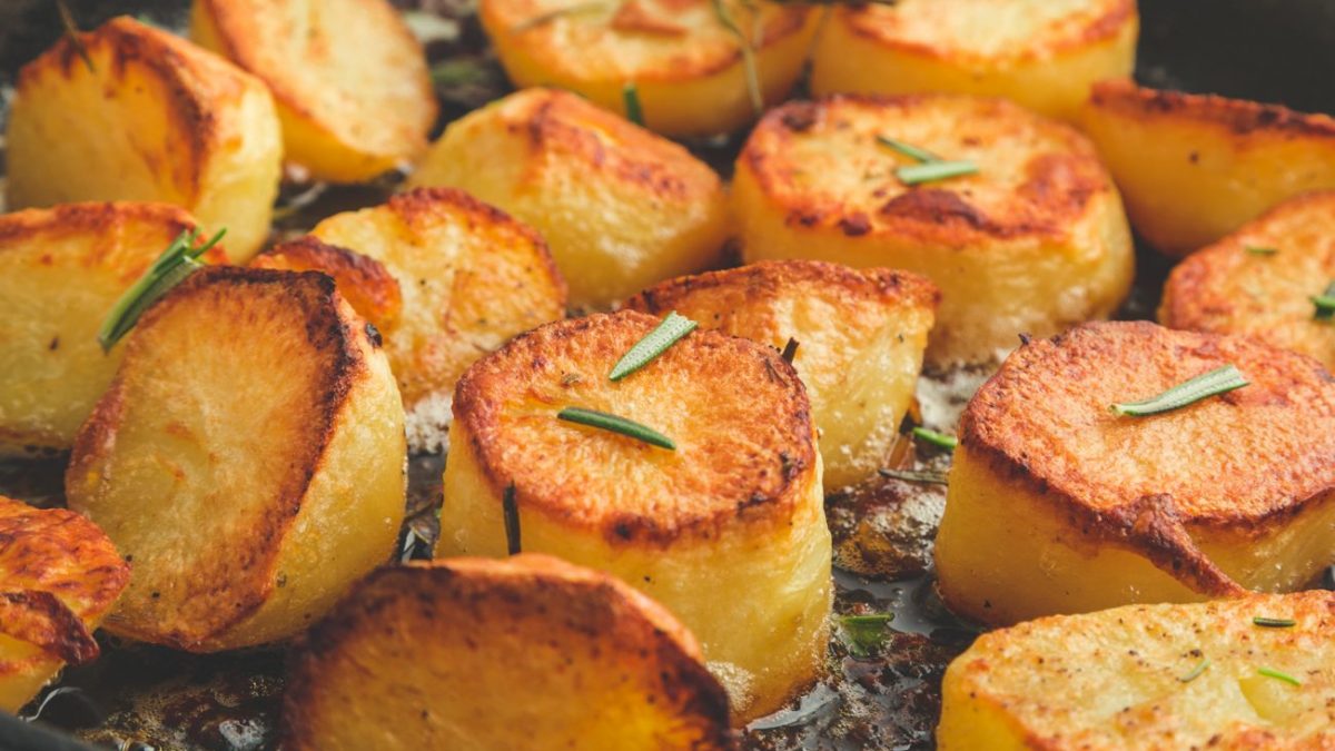 Fondant Potatoes easy and delicious side dish