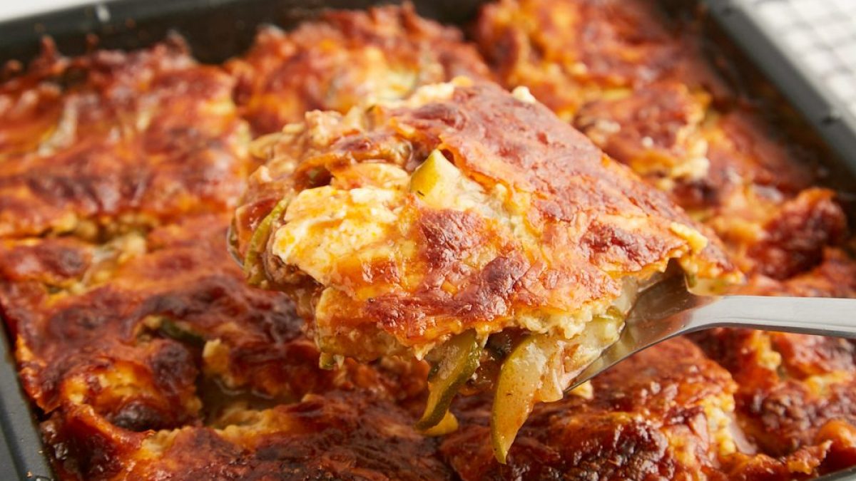 Zucchini Lasagne a delicious pastafree meal