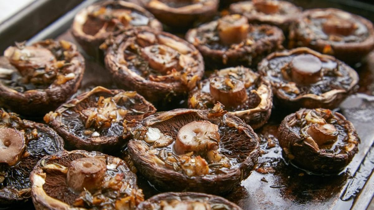 Oriental sauteed mushrooms