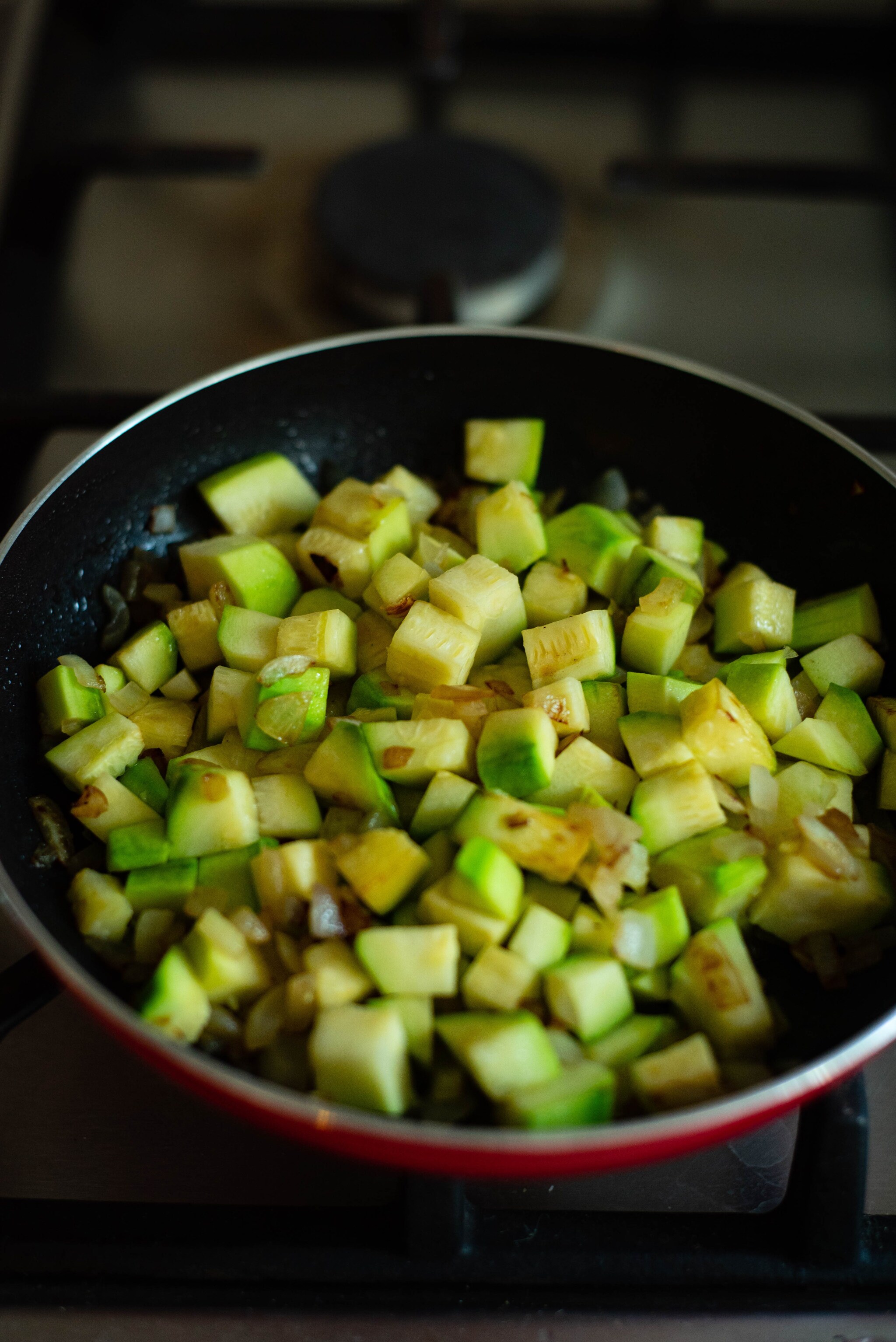 Zucchini Scrambled Eggs