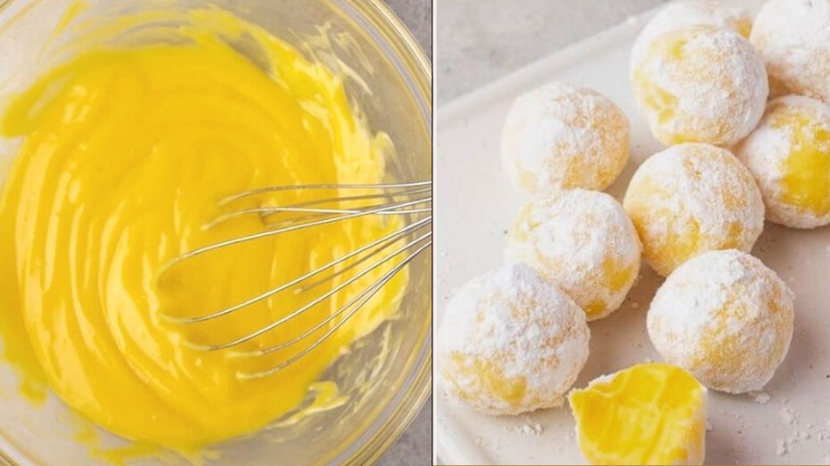 White Chocolate Lemon Truffles