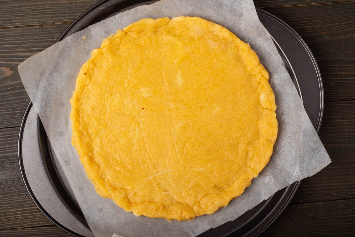 Keto (Low Carb) Pizza Crust with Almond Flour