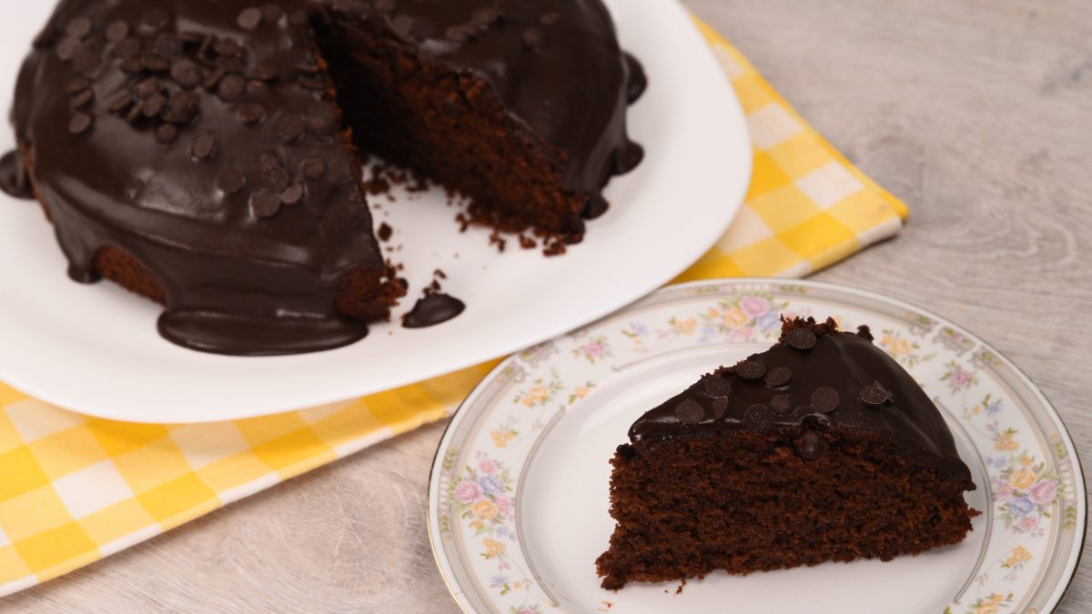 Chocolate Depression Cake the delicious dessert recipe with no eggs