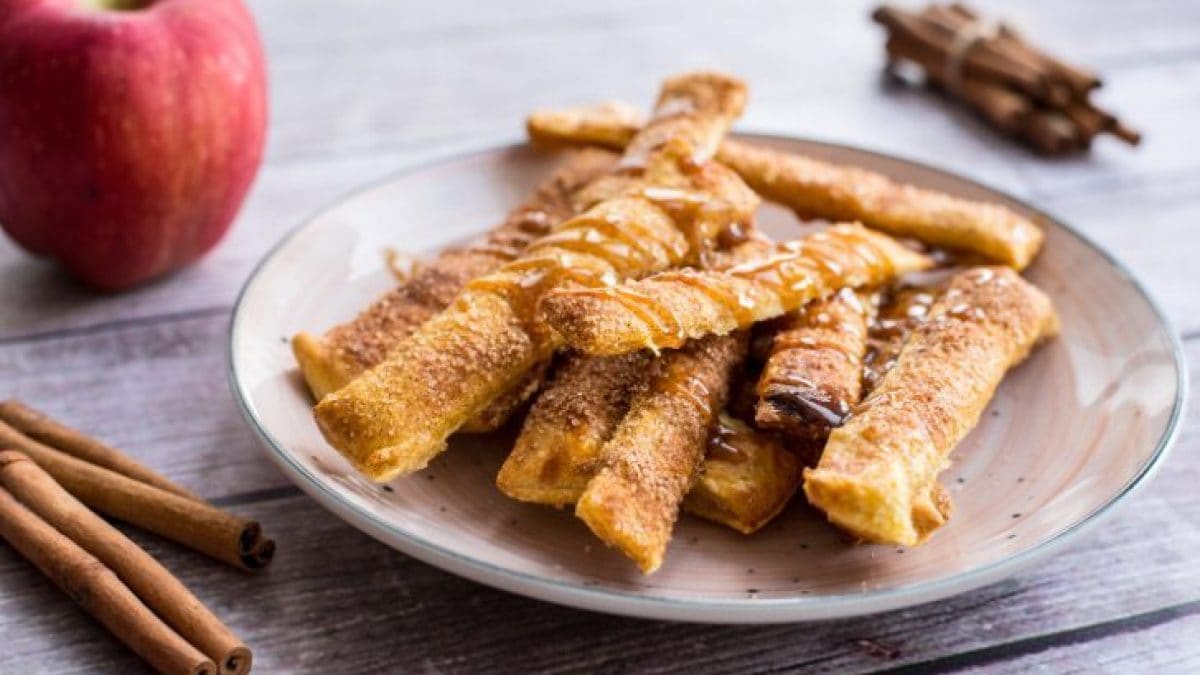 Apple pie fries recipe