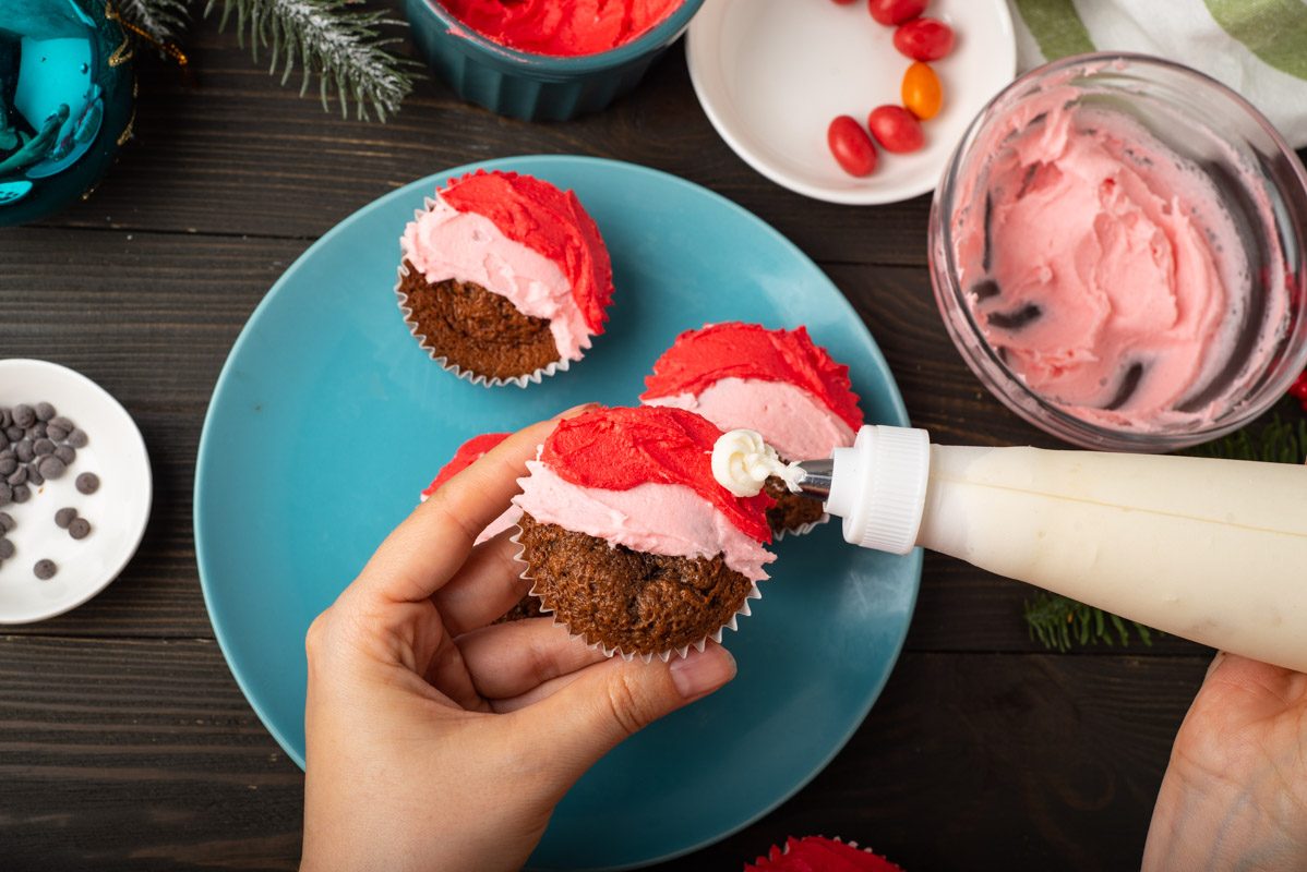 Santa Cupcakes Recipe