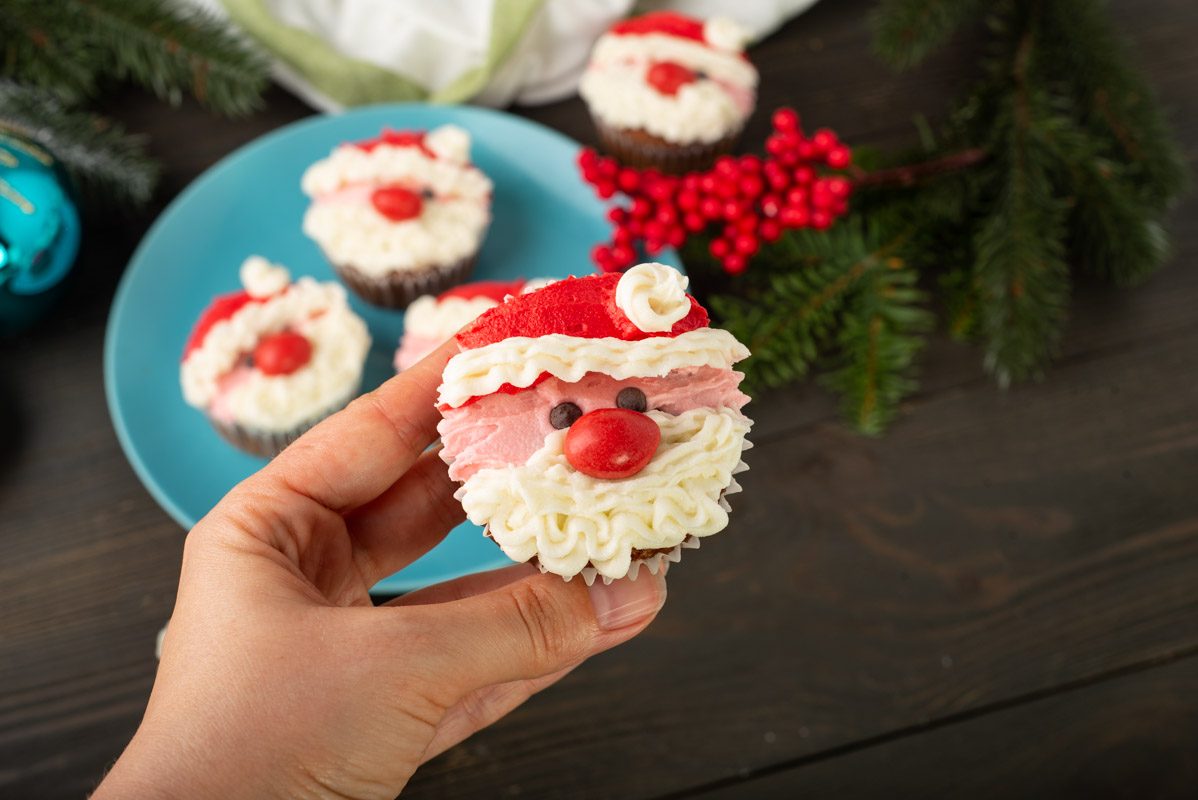 Santa Cupcakes Recipe