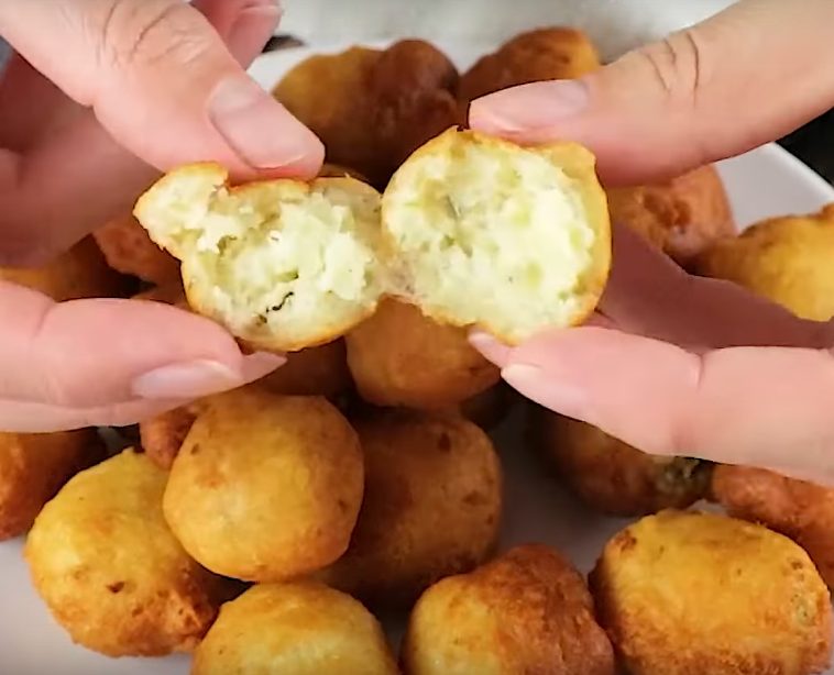 Blue Cheese Fritters Recipe