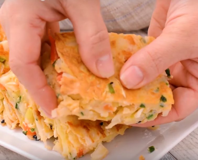 Cabbage Omelette Recipe